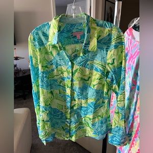 Vguc Lilly button down shirt size 8